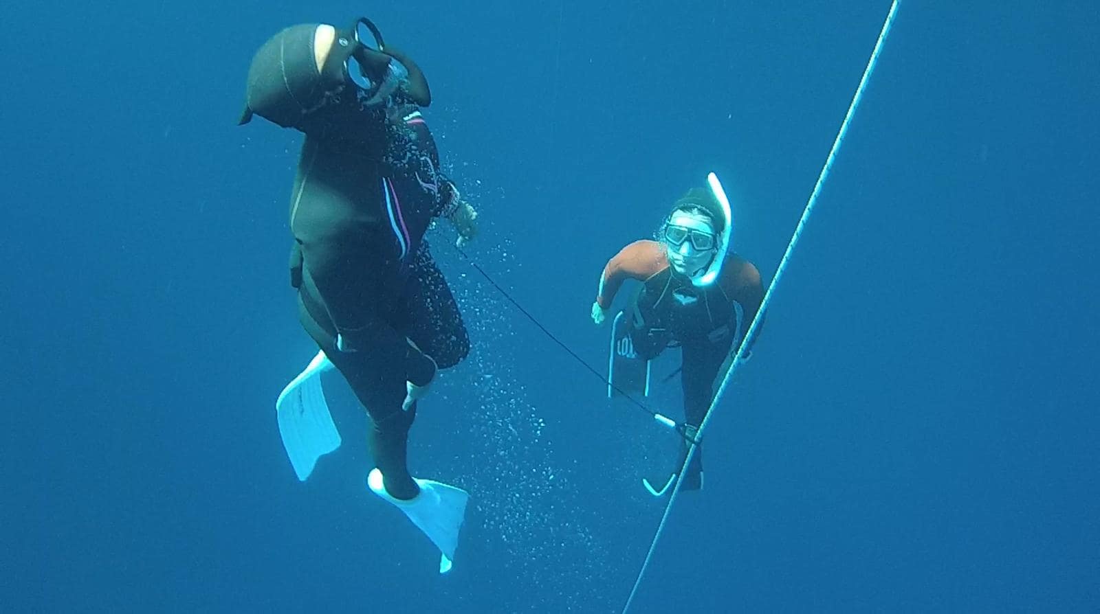 Diving open water